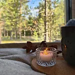 Lapland Landscape With Nature View, Sauna, Fireplace & Kitchen, Yllaes, Aekaeslompolo, Riverside Village *