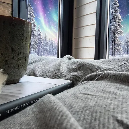 Lapelland Village Riverside - Cozy Lapland Landscape With Sauna, Fireplace&nature View, Ylläs,