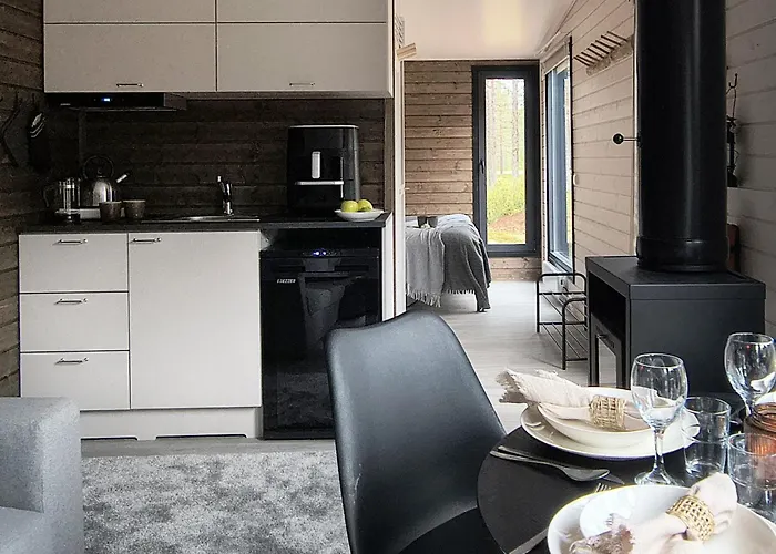 Chalet Lapland Landscape With Nature View, Sauna, Fireplace & Kitchen, Yllaes, Aekaeslompolo, Riverside Village